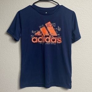 ADIDAS Boy’s Youth Soccer “Three Stripe Life” (Size M)